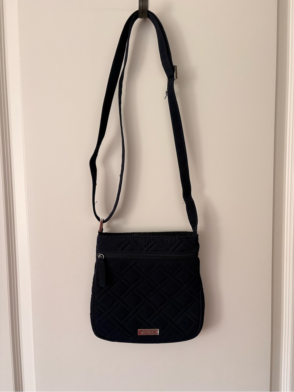 Vera Bradley Navy Quilted Crossbody Bag